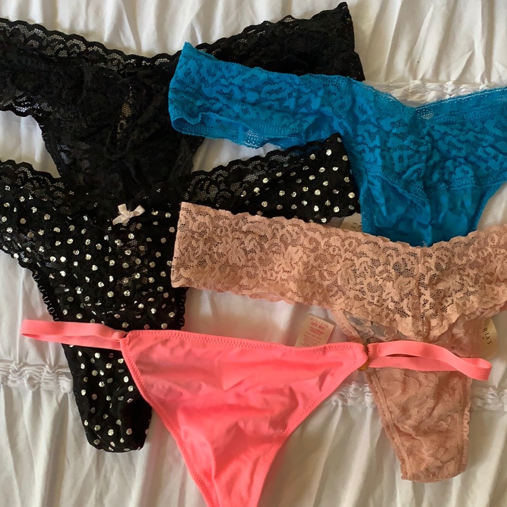 Lot of NWT Victoria’s Secret O/S Thong Panties